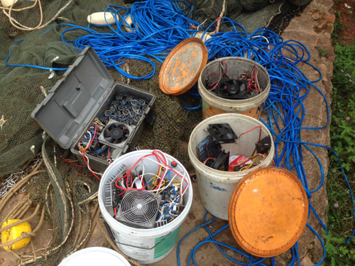 Electric Fishing Gear Used on Trawlers