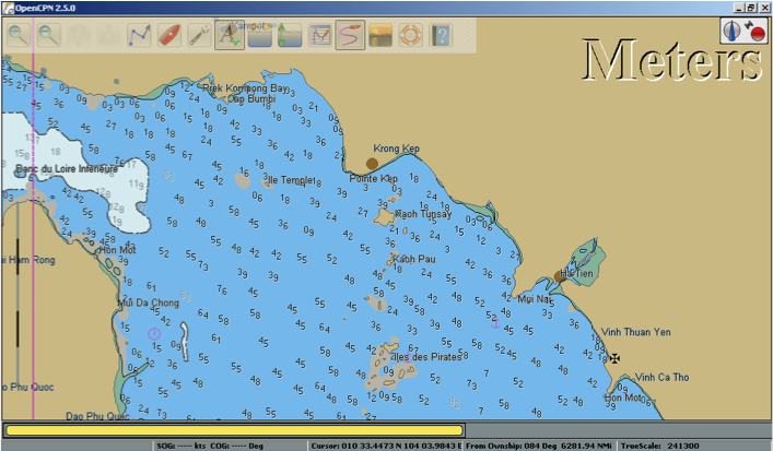 Kep Ocean Depths