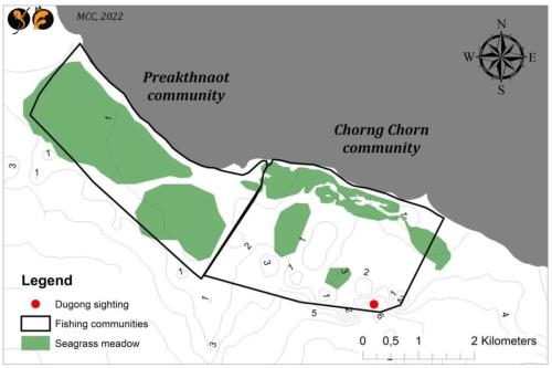 Dugong Sightings Map